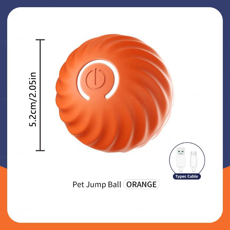 Smart Dog Toys Ball Electronic Interactive Pet Toy Moving Ball USB Automatic Moving Bouncing for Puppy Birthday gift Cat Product