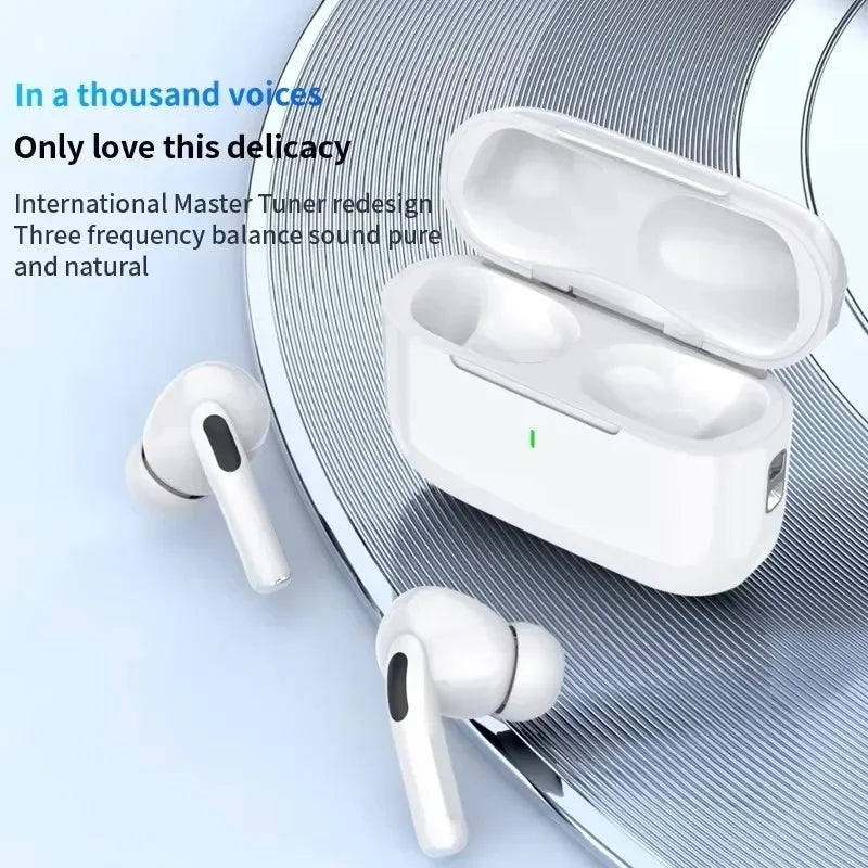 For Air pro5 Wireless Bluetooth Earphone Headset TWS Max With case Earbuds Noise Cancelling Headset For iPhone Android Headphone